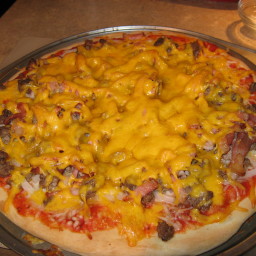 Double Cheeseburger Pizza