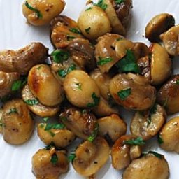 Mushrooms Sauteed With Garlic Butter