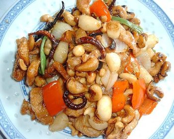 chicken and cashew nut stir fry calories
