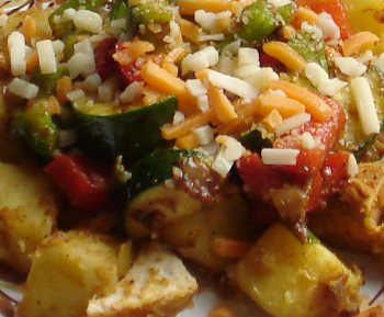 cajun potato hash chicken sweet recipe laurence