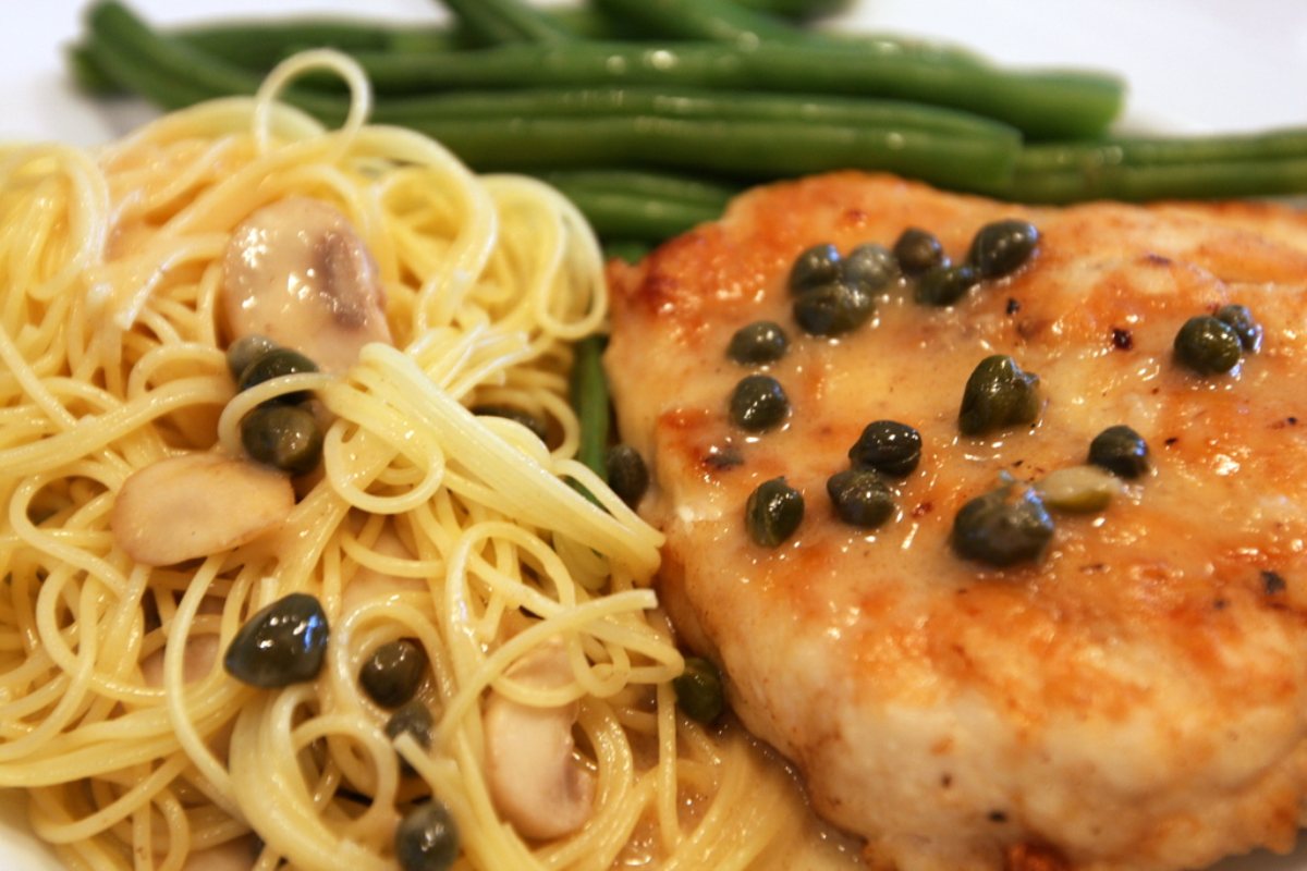 Chicken Piccata With Capers Bigoven 6565