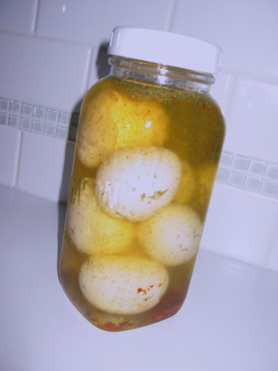 Spicy Pickled Eggs