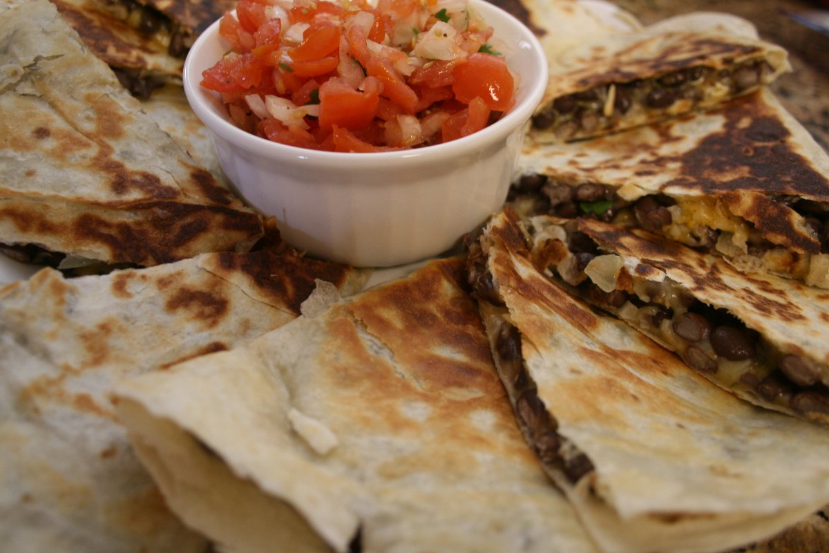 Black Bean Quesadillas