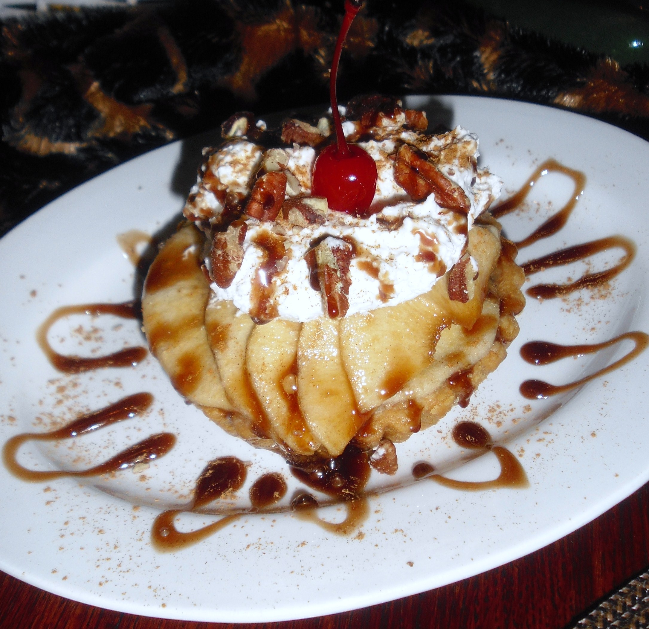French Apple Custard Tart