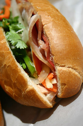 Pork Banh Mi Vietnamese Sandwich
