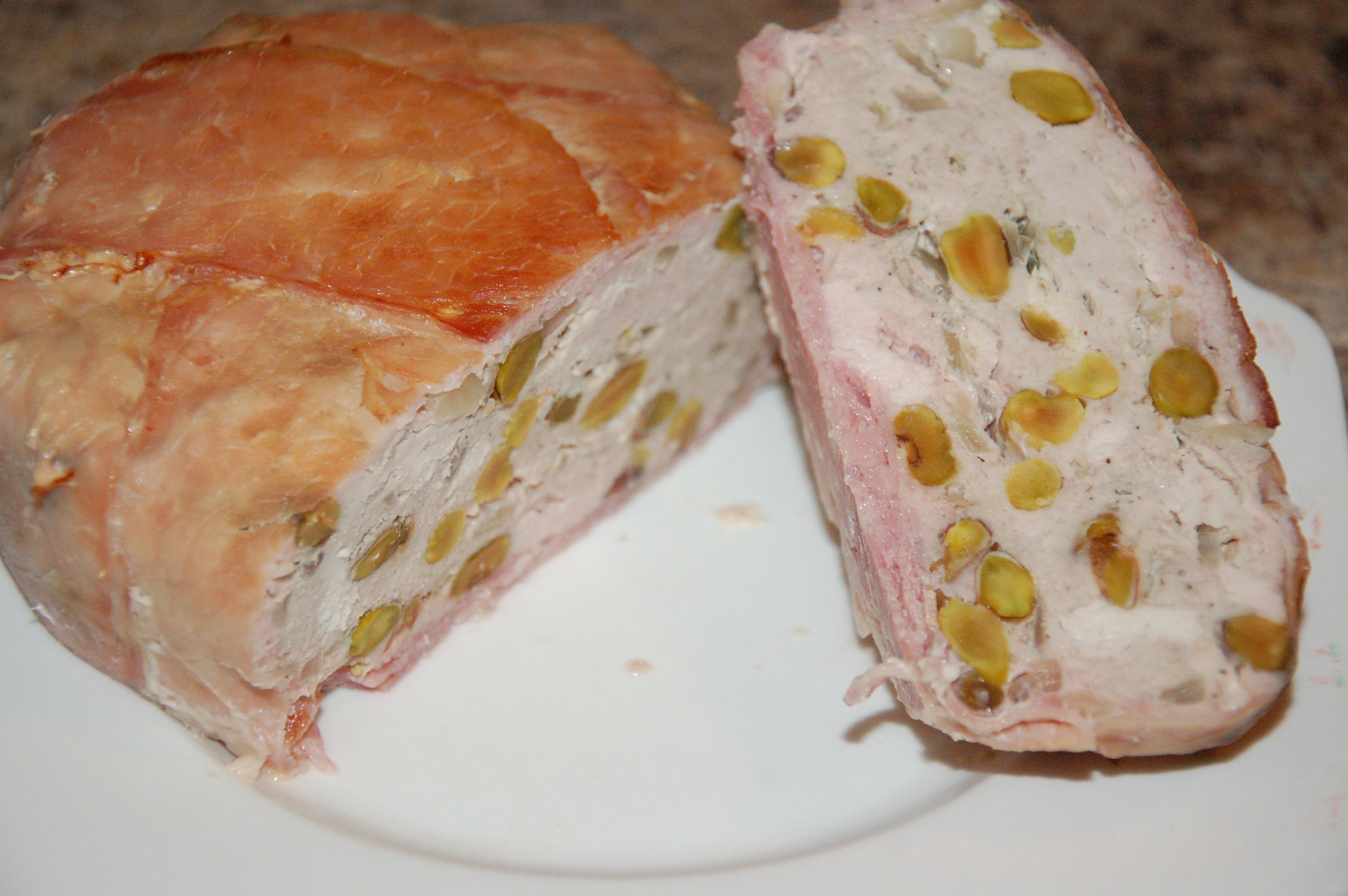 Chicken, Bacon & Pistachio Terrine