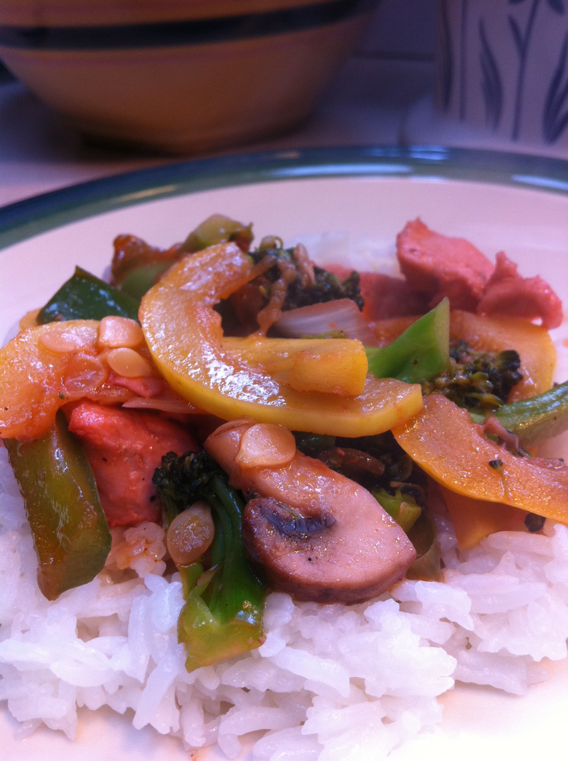 Sweet and Spicy Chicken Stir-fry