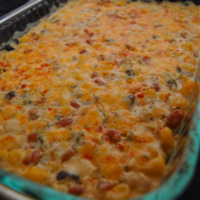 Southwestern Hominy Casserole Quick 