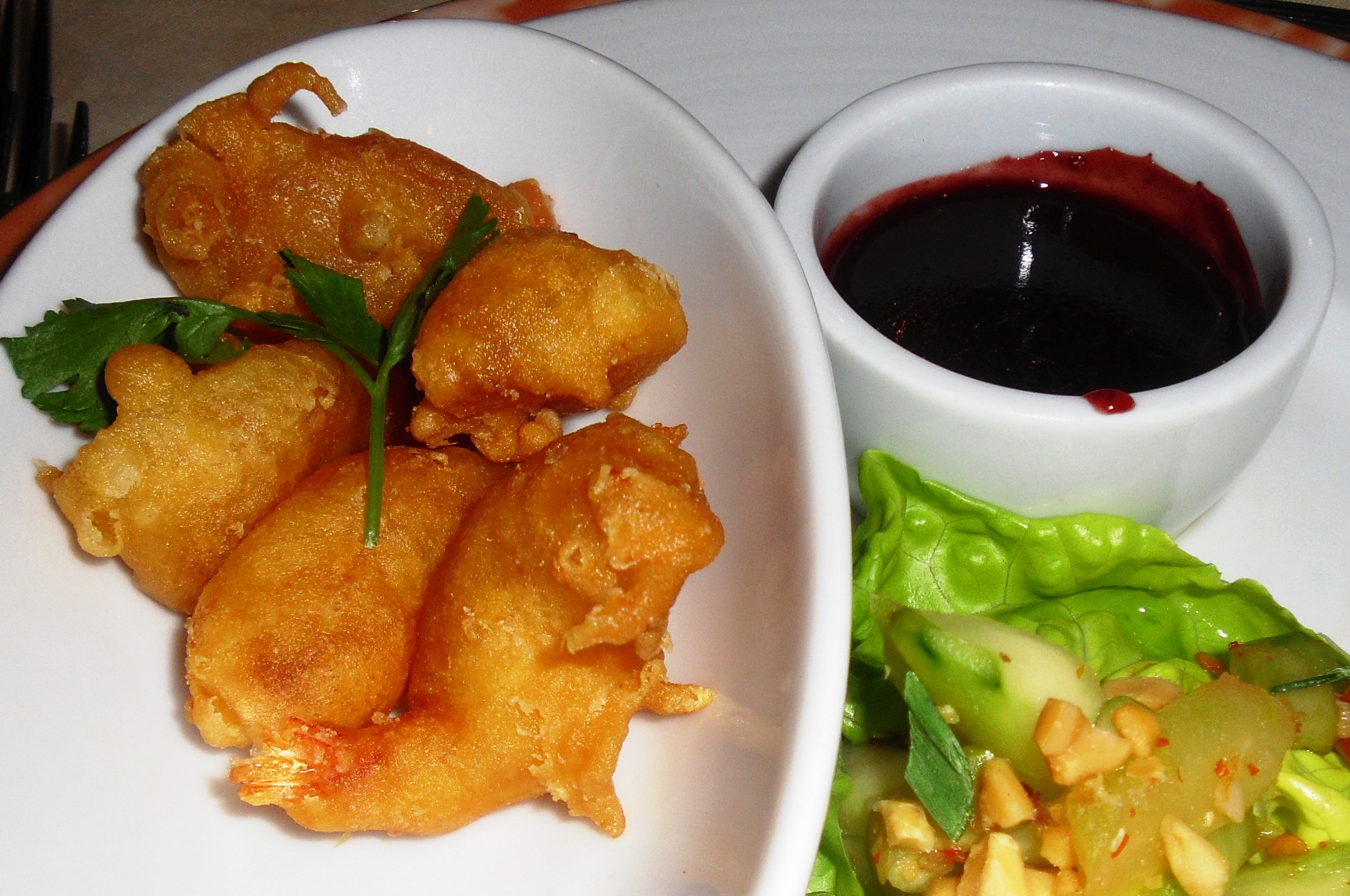 Egg Batter for DeepFried Shrimp