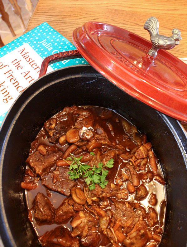 Boeuf Bourguignon a La Julia Child