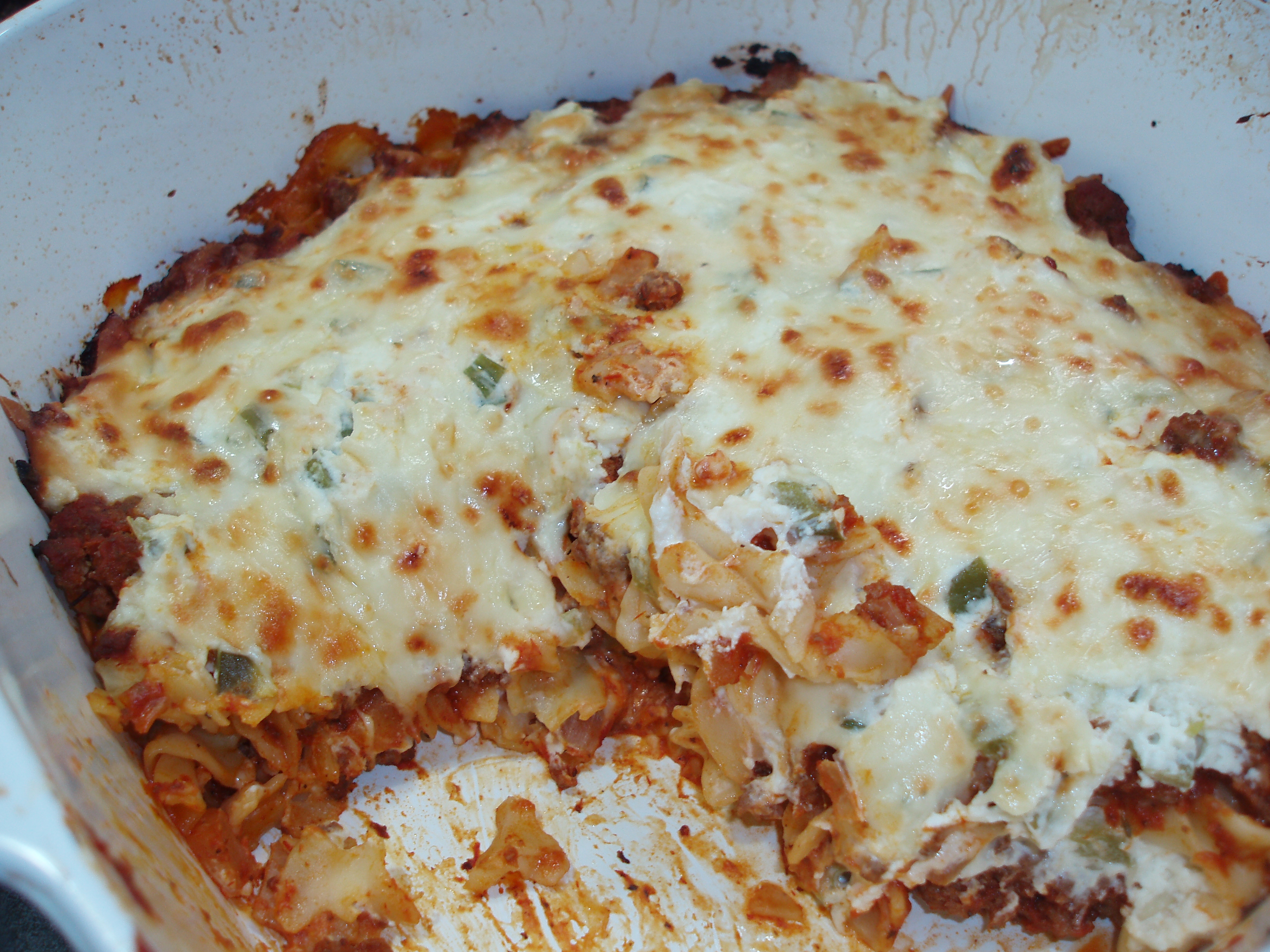 Cheesy Beef Casserole