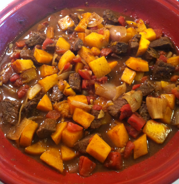 Beef Tagine With Butternut Squash 