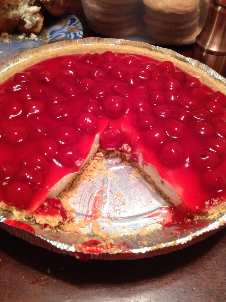 Cherry Cheese Pie