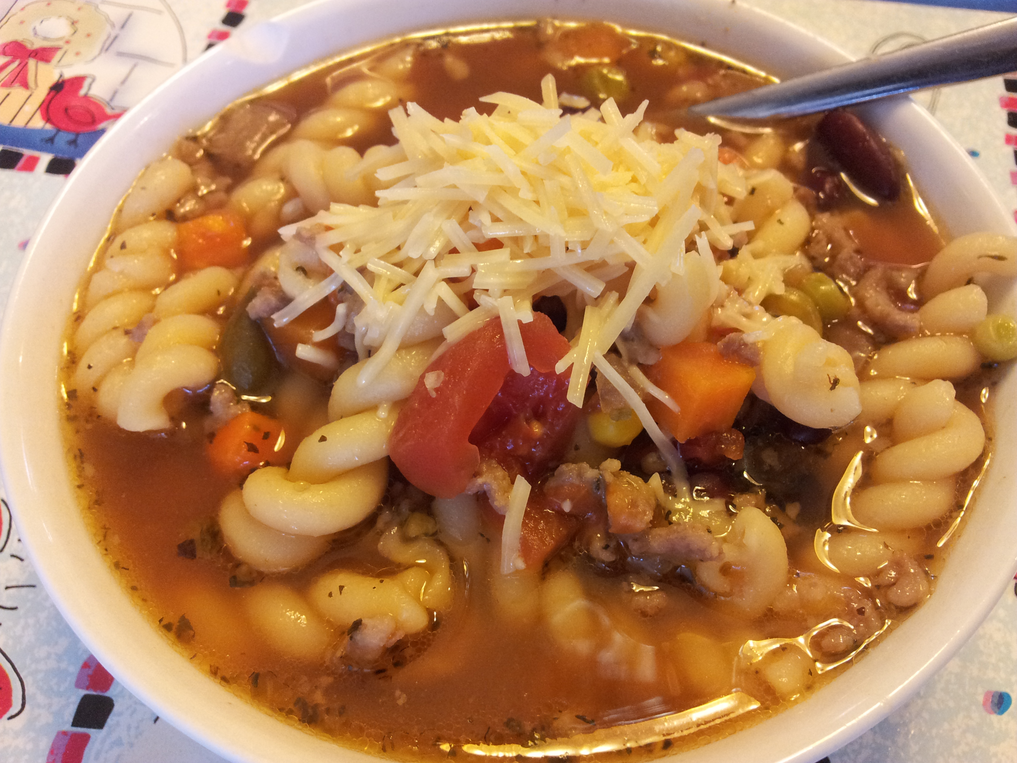 Italian Sausage OR Hamburger Soup