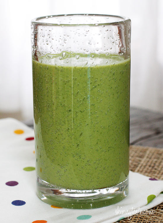 Skinny Green Monster Smoothie - BigOven