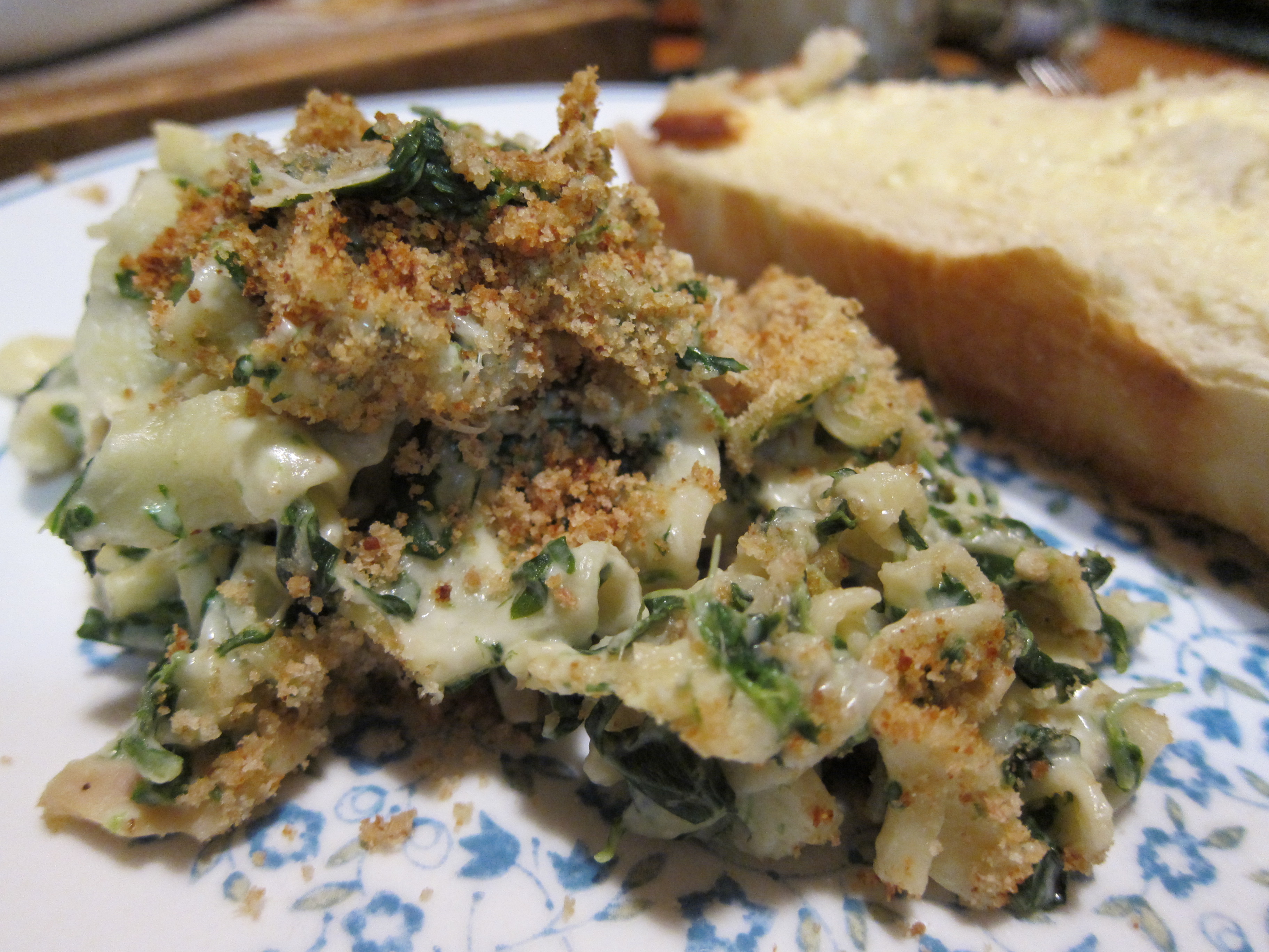 Clam Noodle Florentine