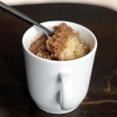 microwave coffee cake in a mug microwave coffee cake in a mug