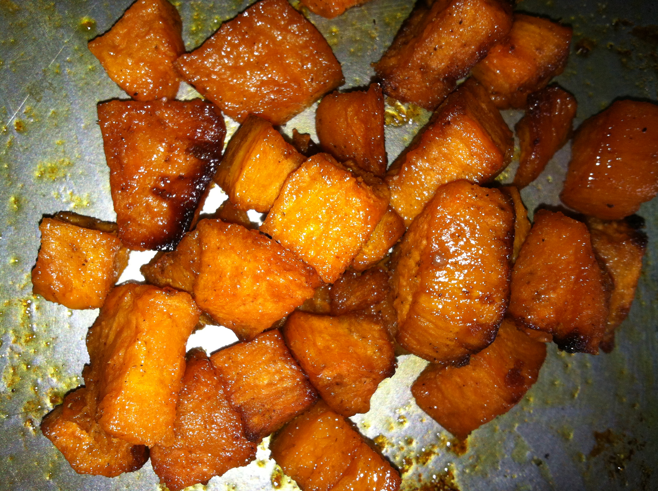 Indian Spiced Roasted Yams