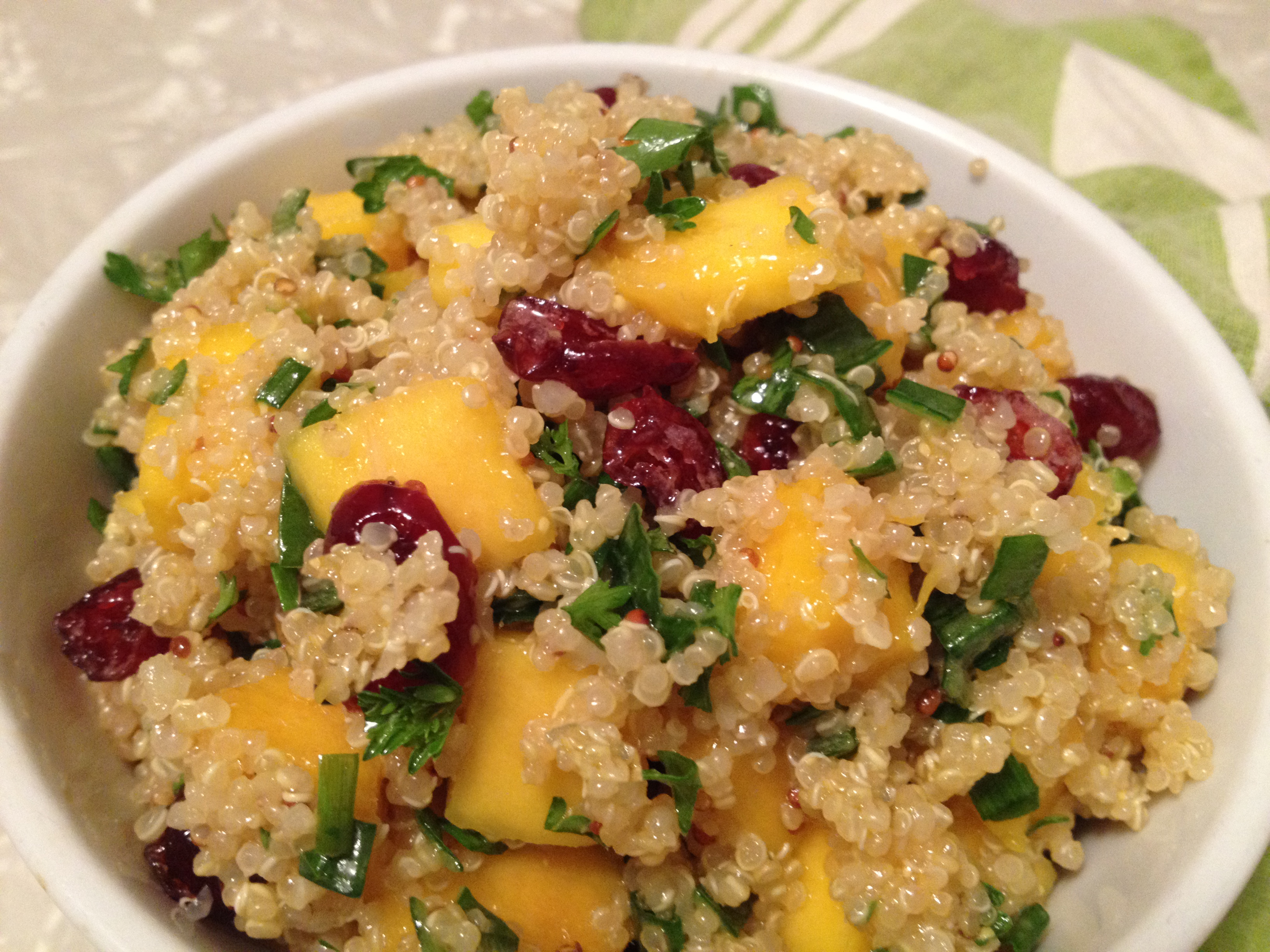 Quinoa & Mango Salad