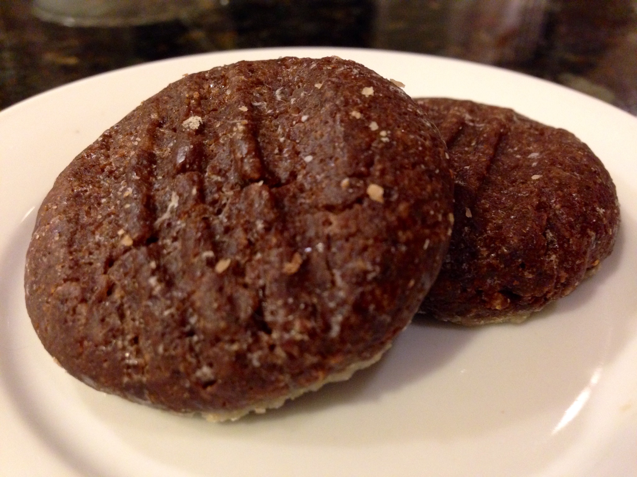 Chocolate Almond Cookies