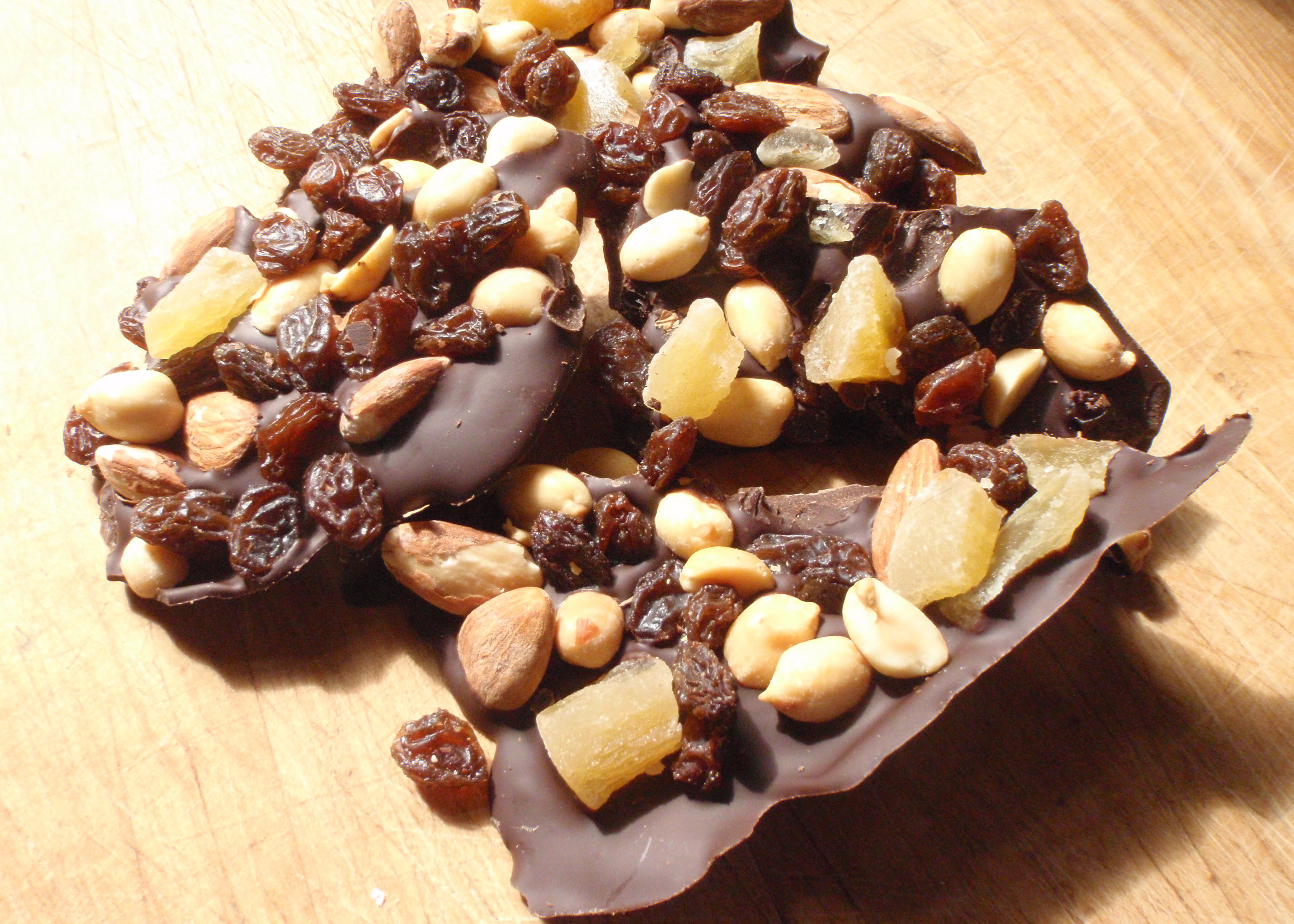 Chocolate Trail Mix Bark