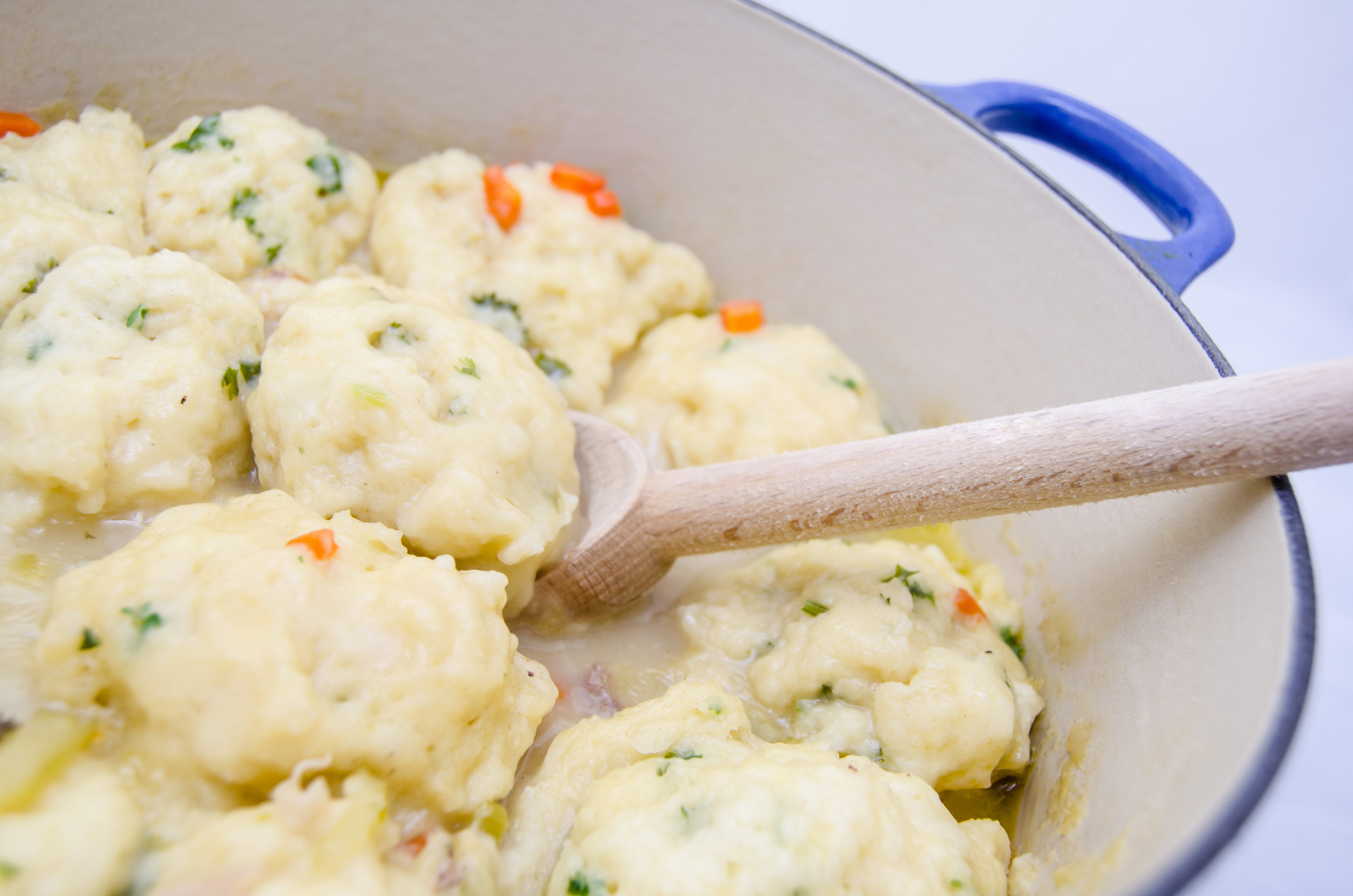 Dutch Oven Chicken and Dumplings