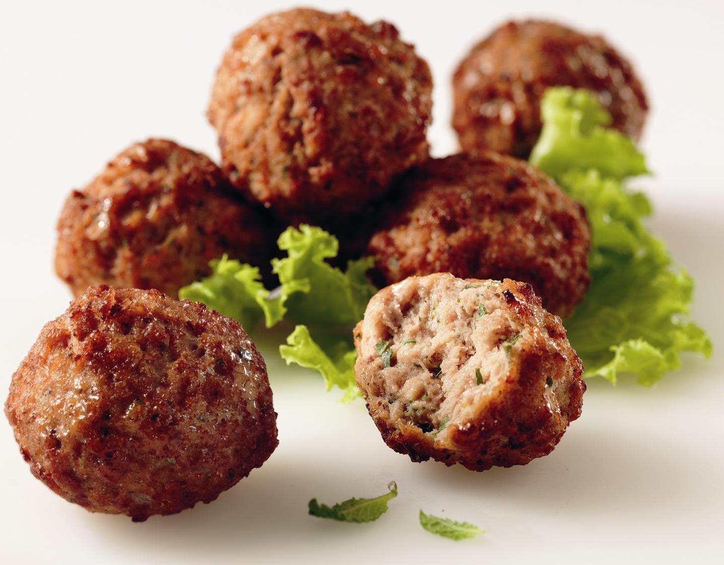 Keftedakia (Greek meatballs)