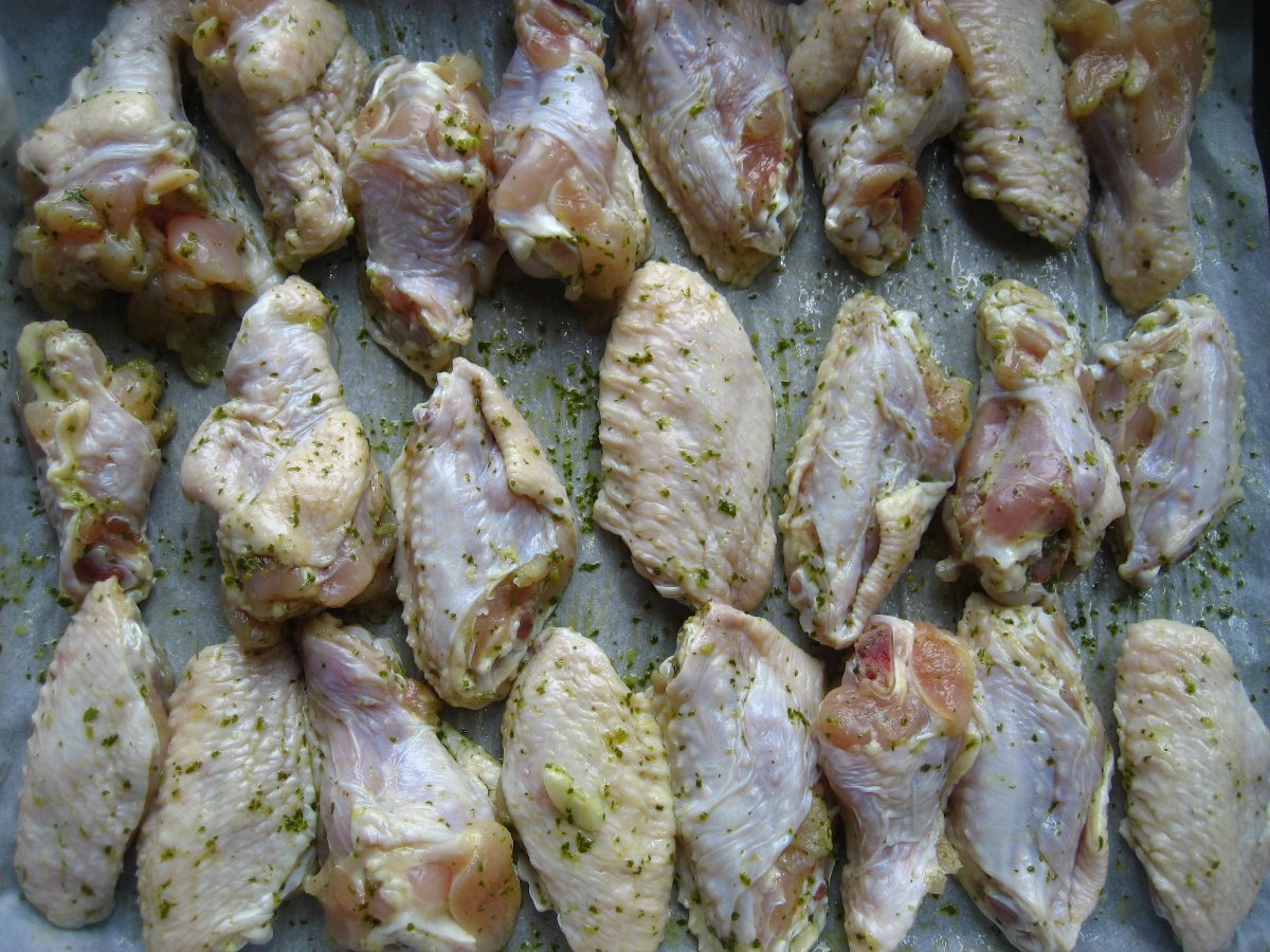 Spicy Baked Chicken Wings