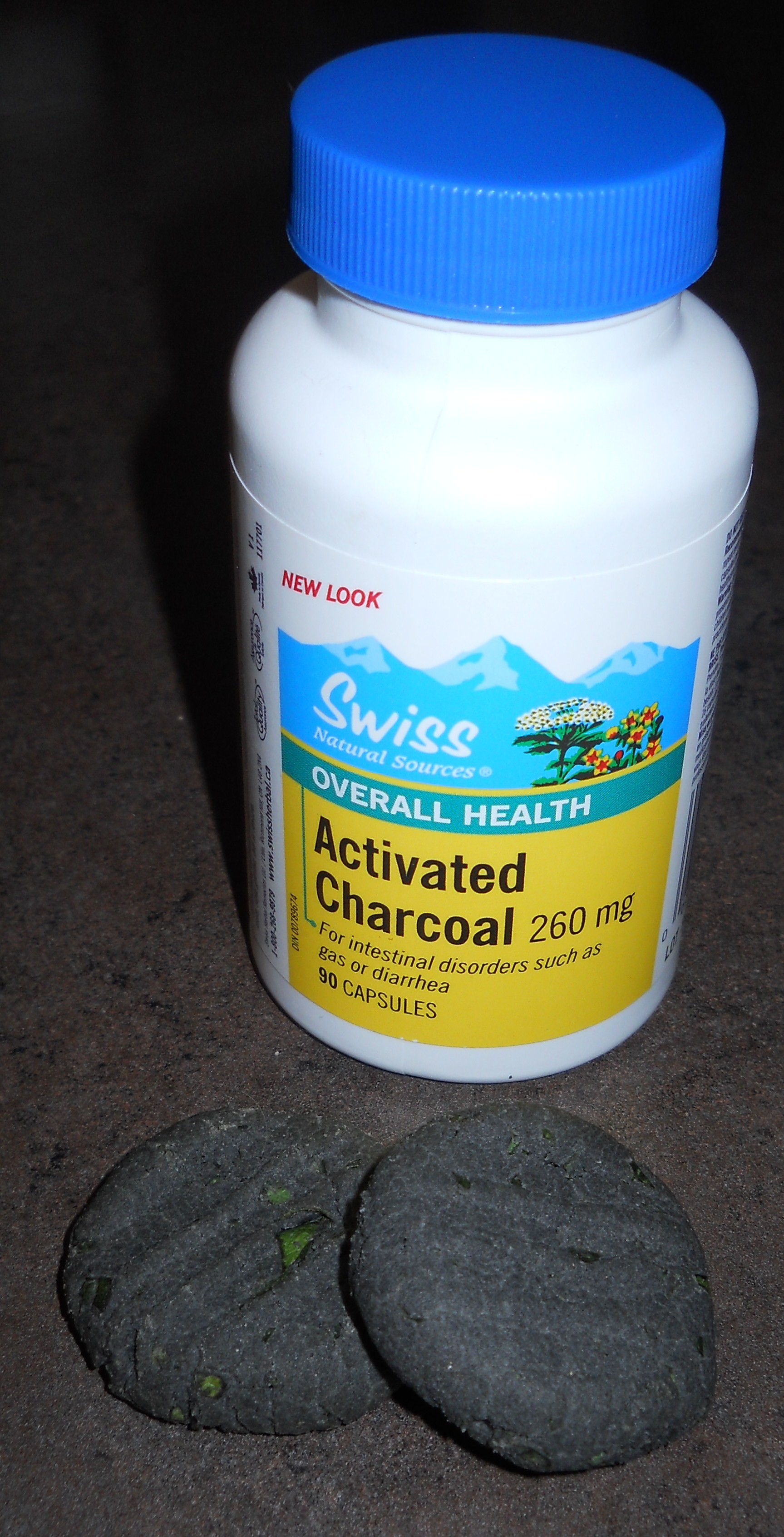 Charcoal Dog Biscuits