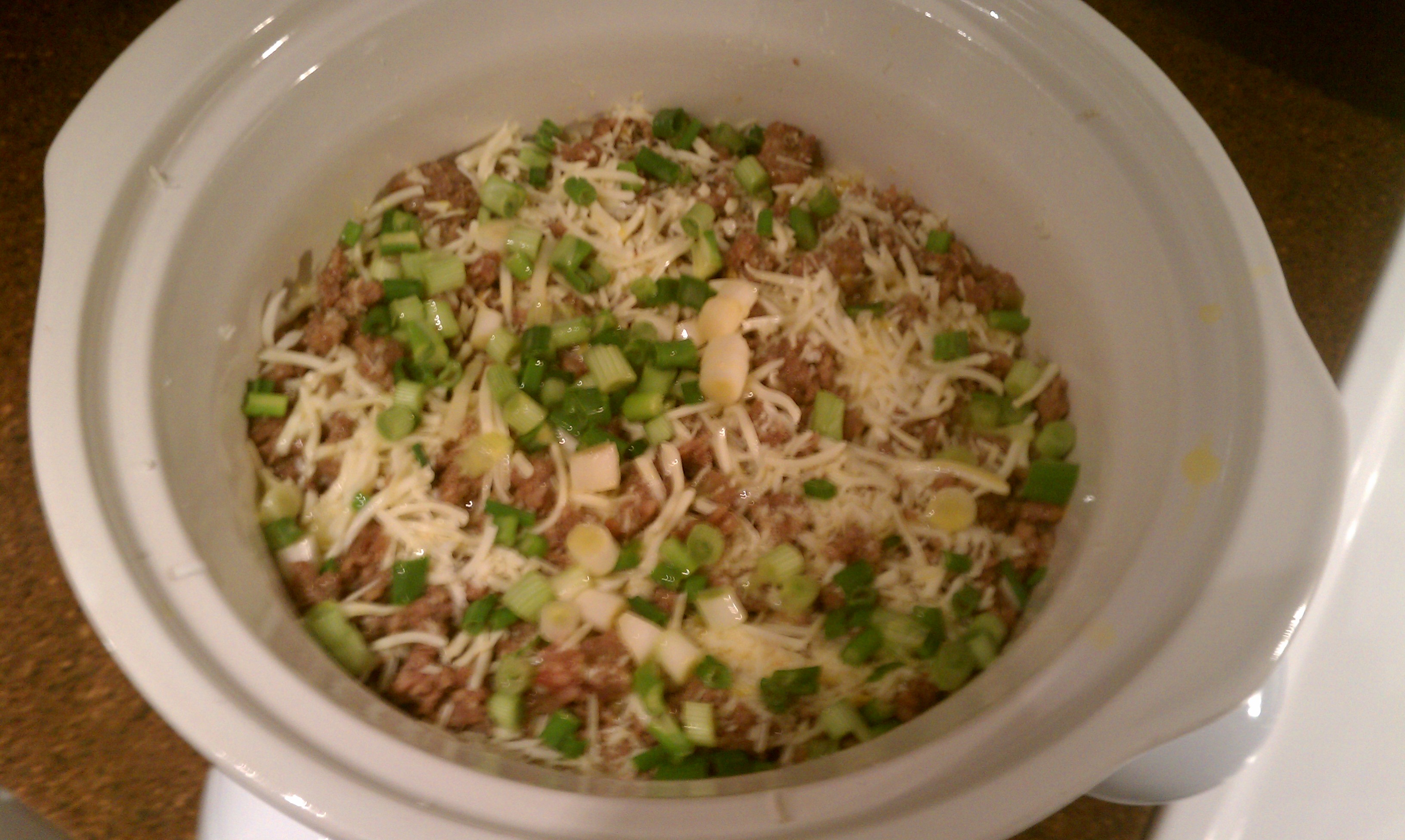 Slow Cooker Sausage Breakfast Casserole