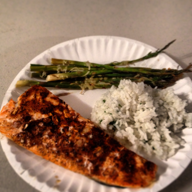 Spicy Baked Salmon