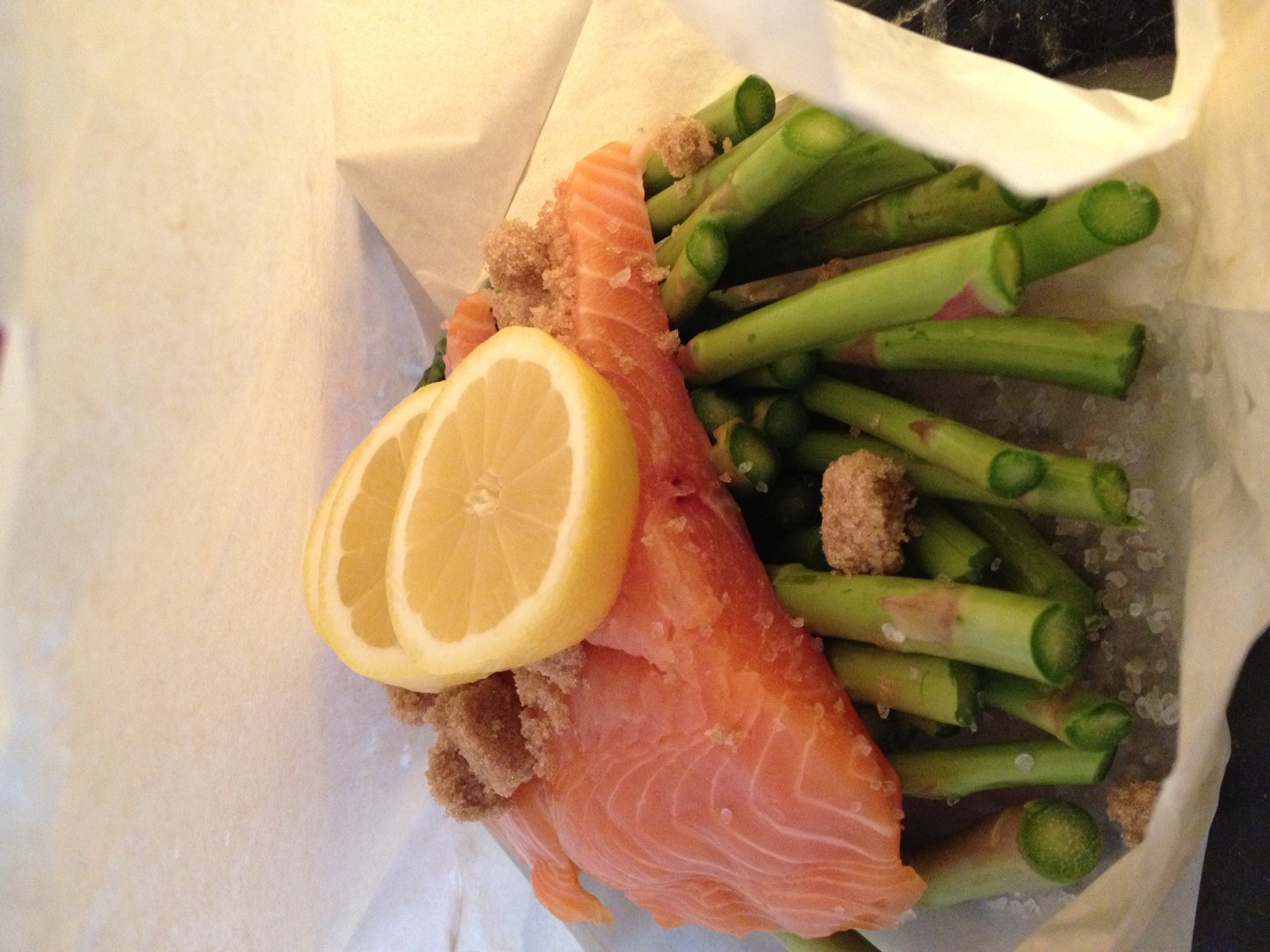 Salmon and Asparagus