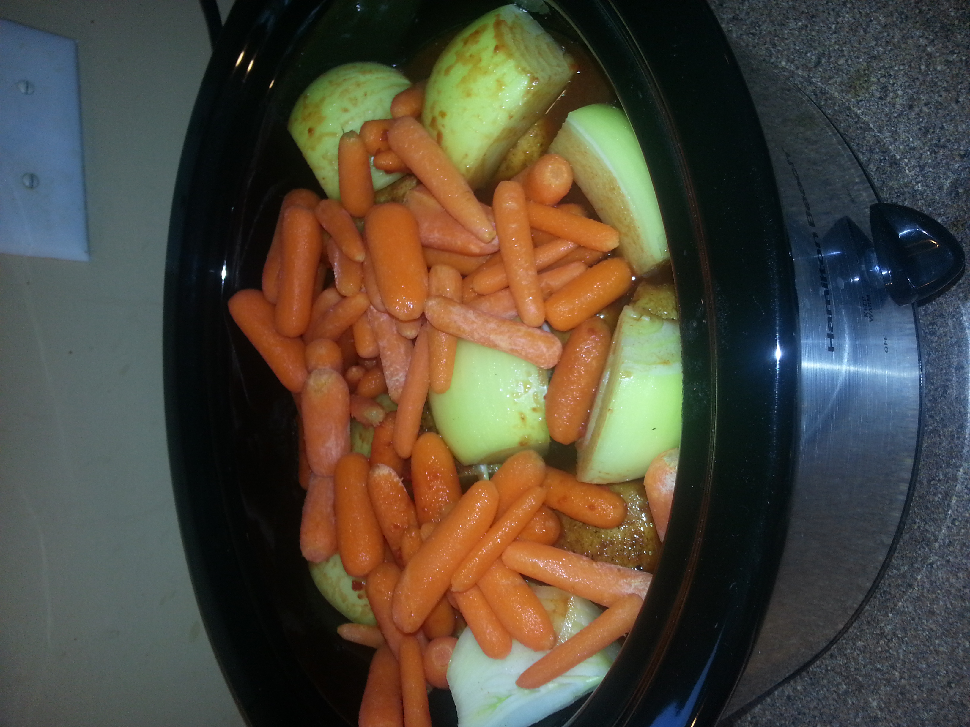 Slow Cooker Pot Roast with Brown Gravy