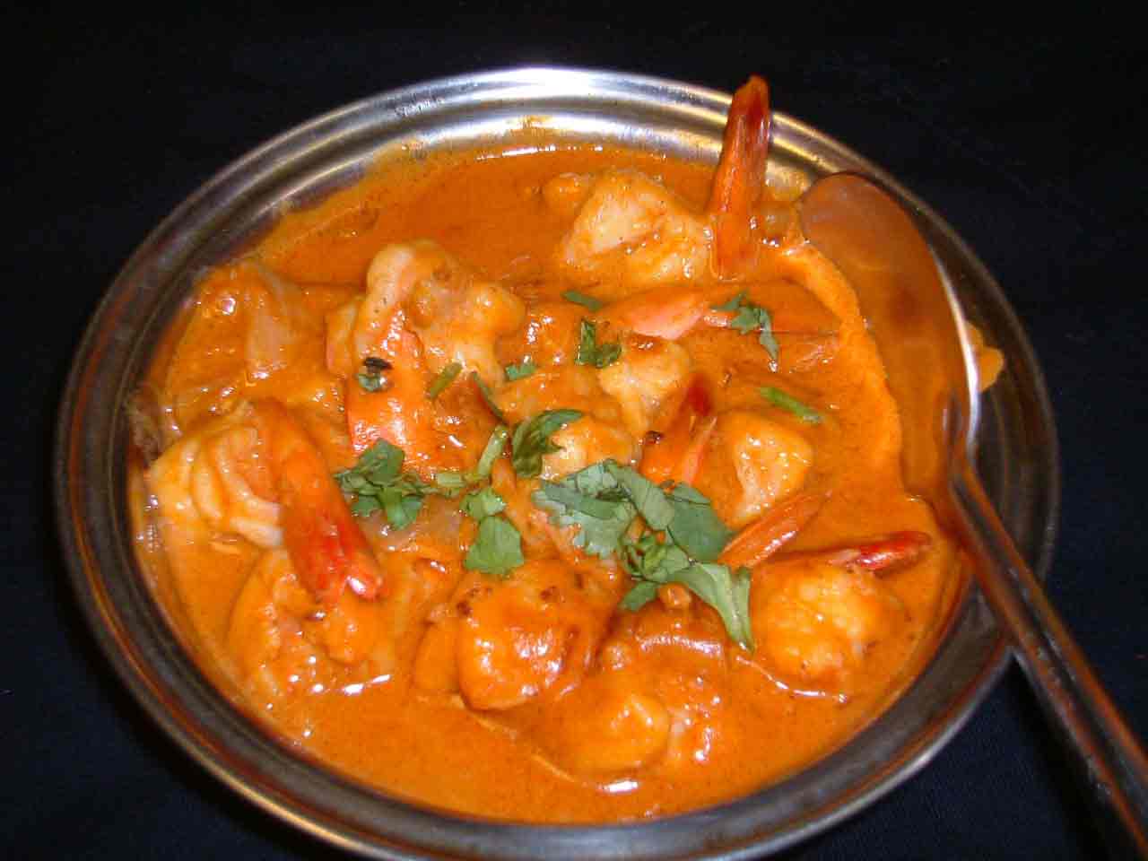Shrimp Jalfrezi Curry