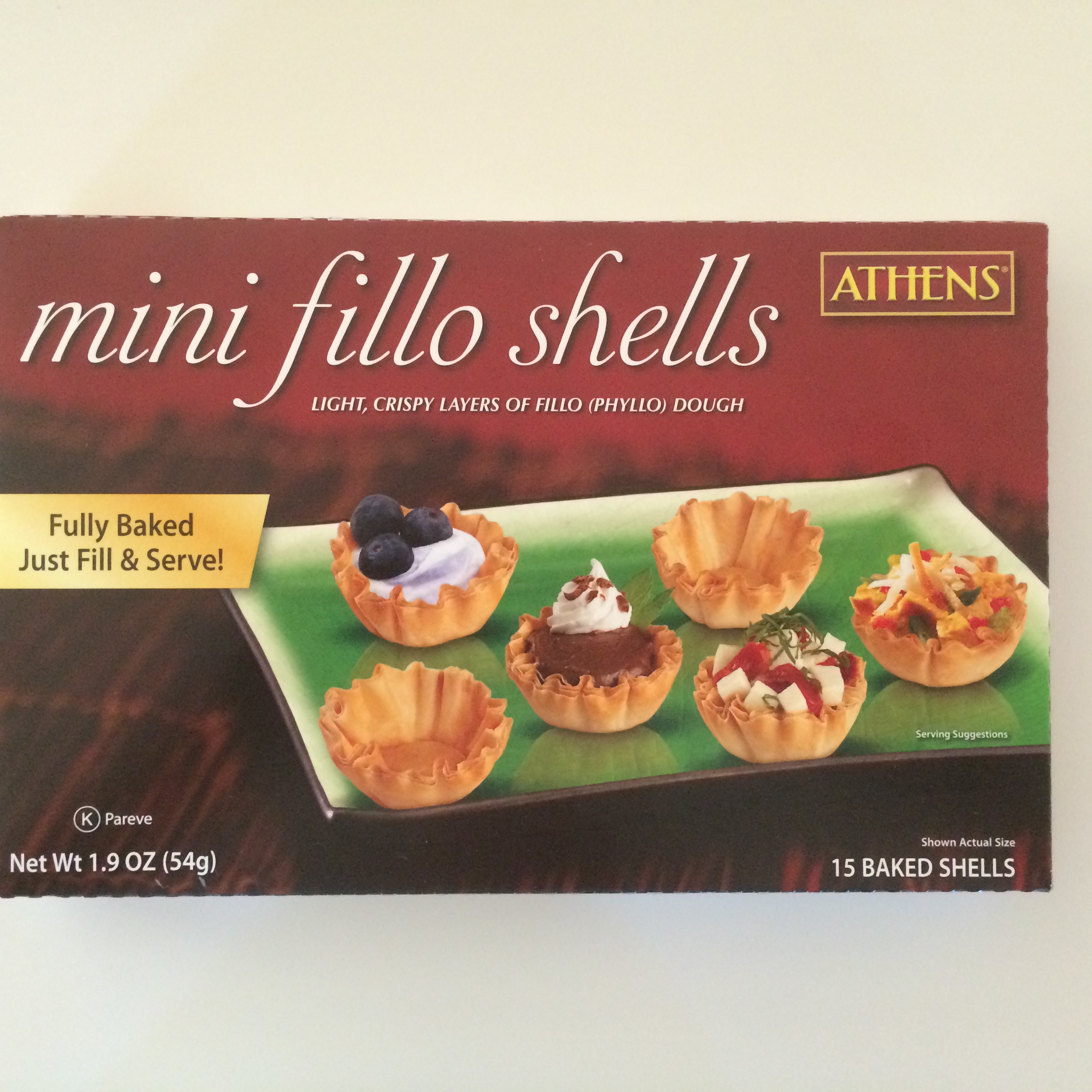 Athens Petite Cheesecake Phyllo Cups Recipe YouTube