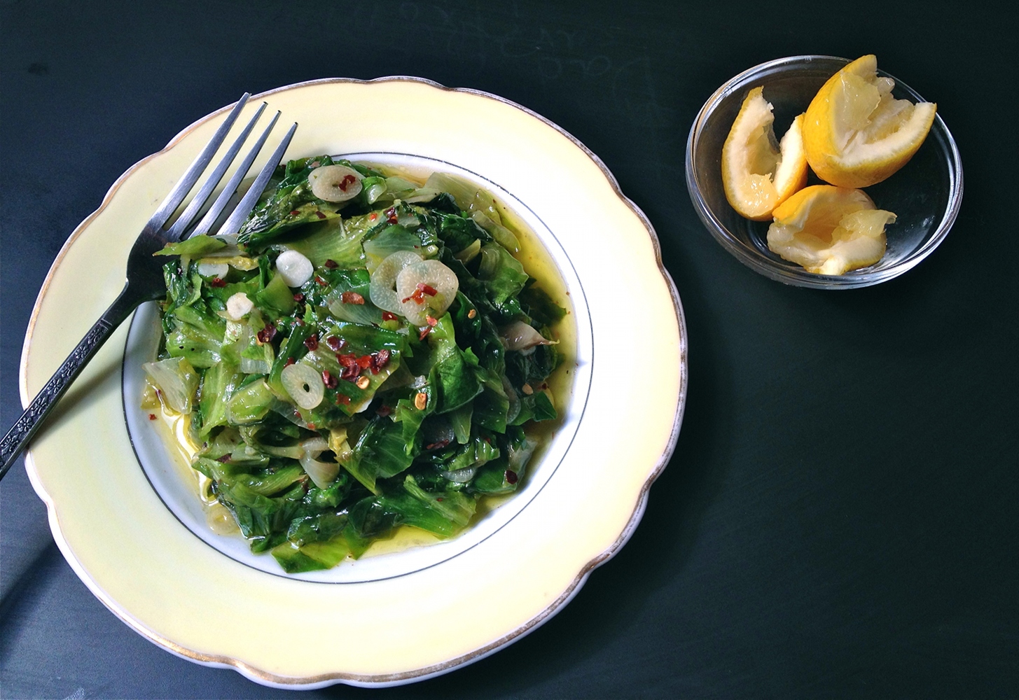 Sautéed Garlic and Greens Pure Proactive Level One