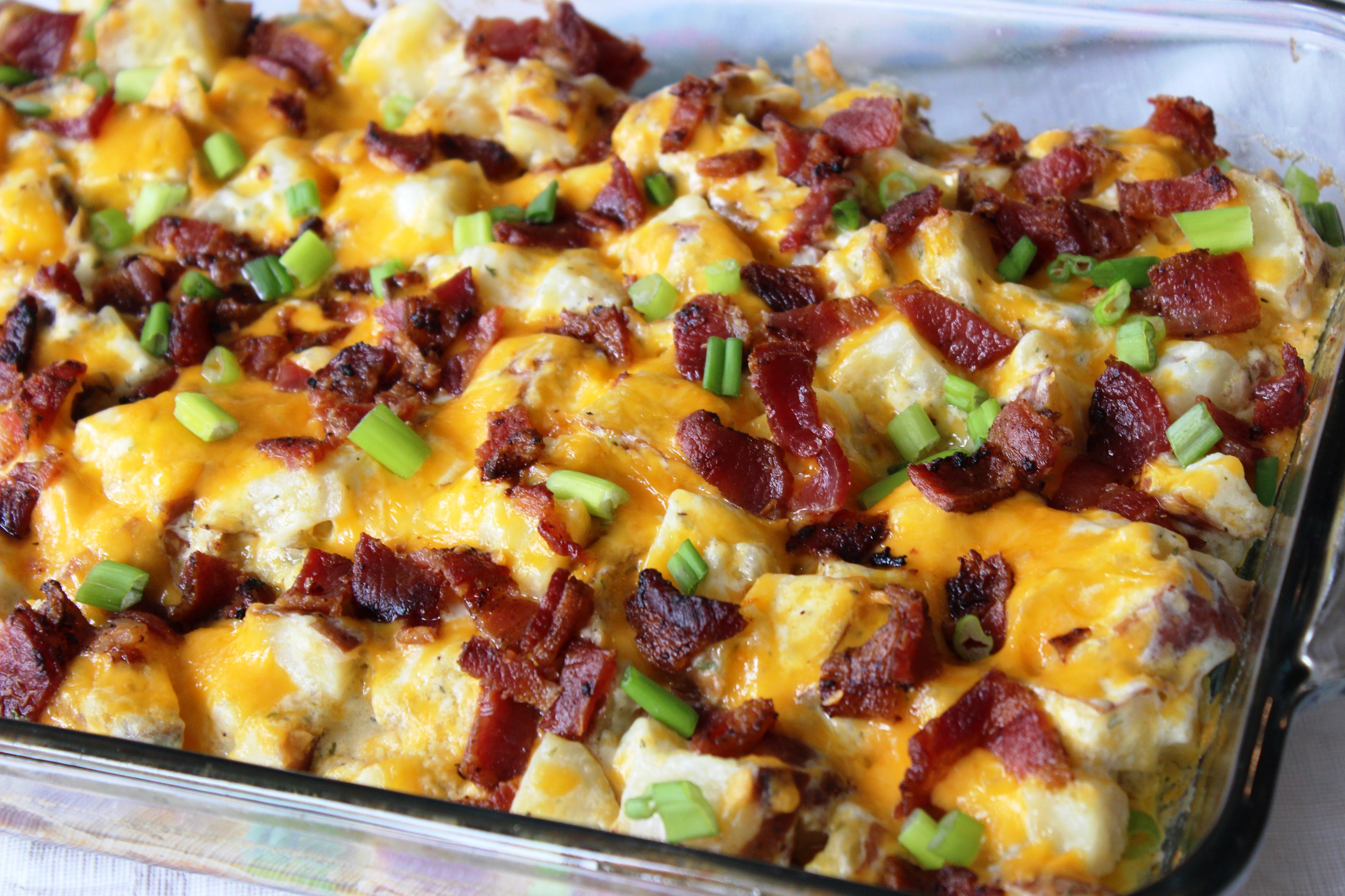 Twice Baked Potato Casserole