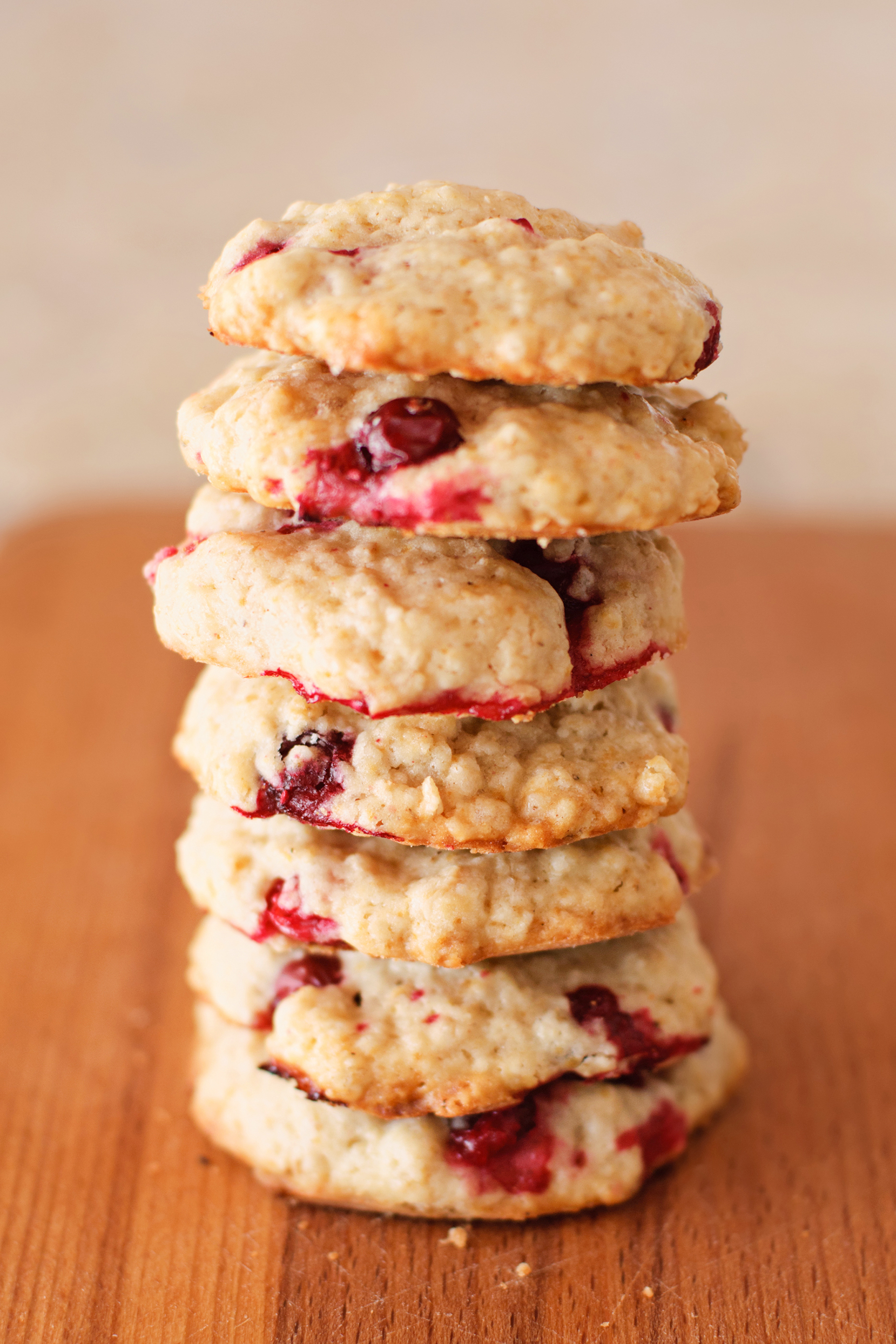 CranNut Honey Drop cookies
