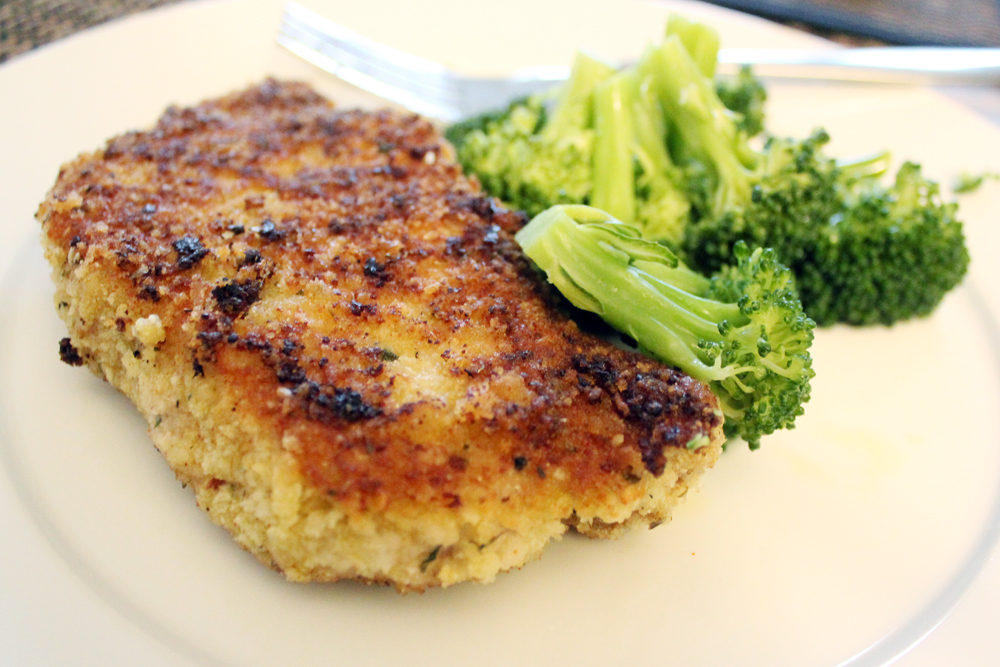 Parmesan Baked Pork Chops