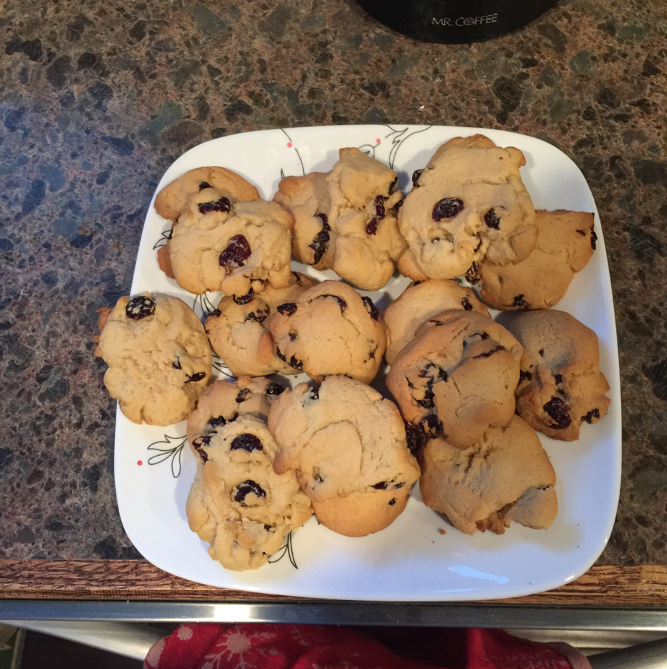 Cheesecake Pudding Craisin Cookies