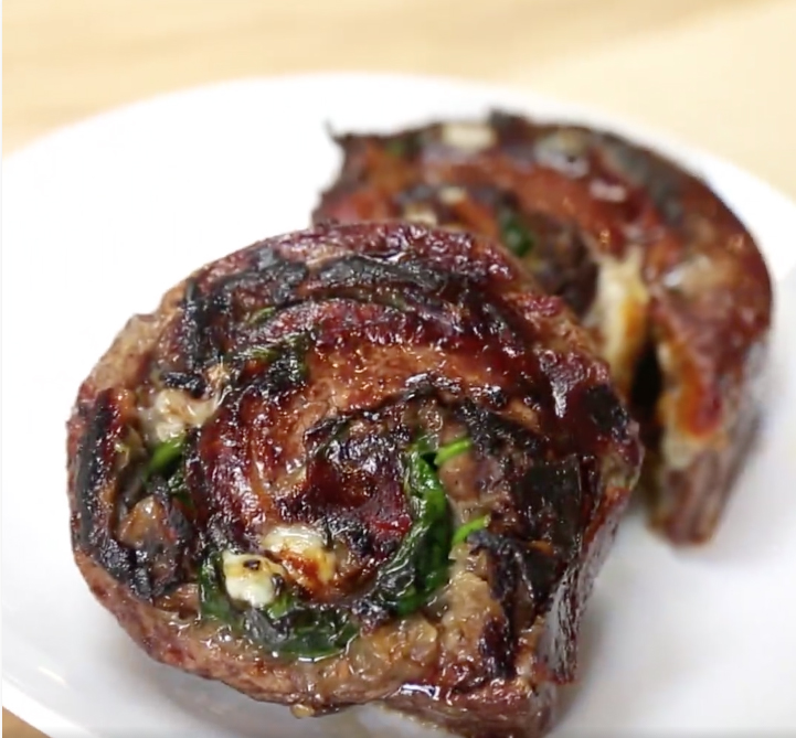 Stuffed Steak Rolls