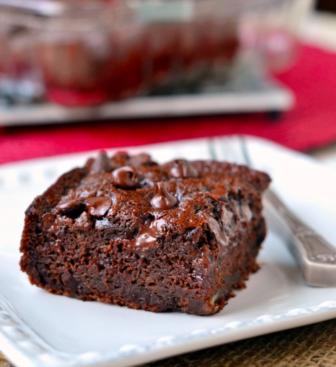 Chocolate Applesauce Cake