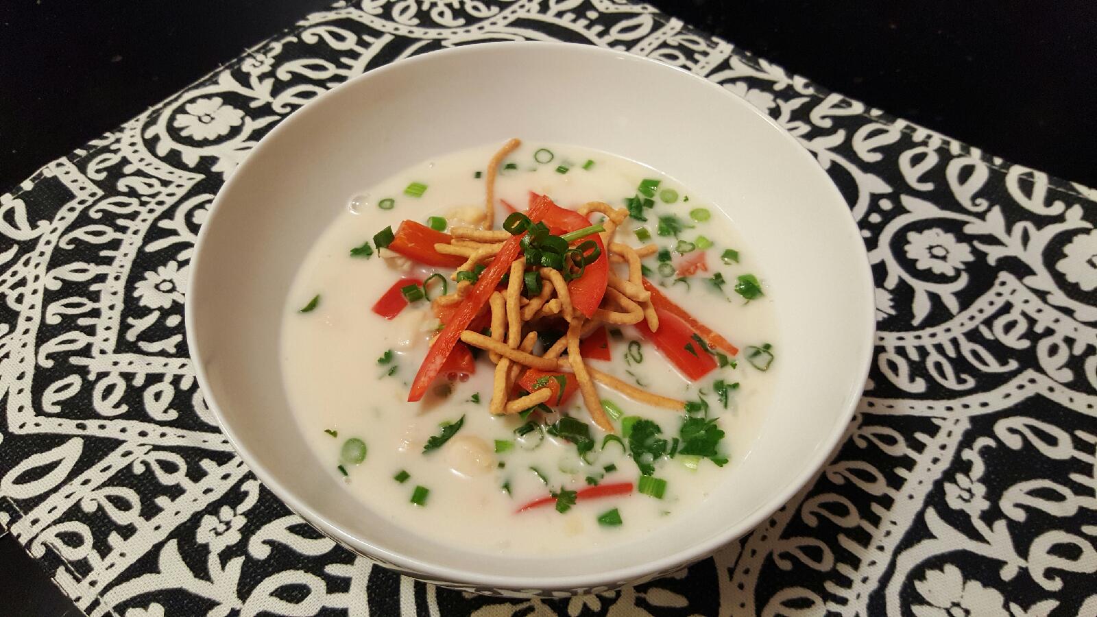Asian Scallop Soup