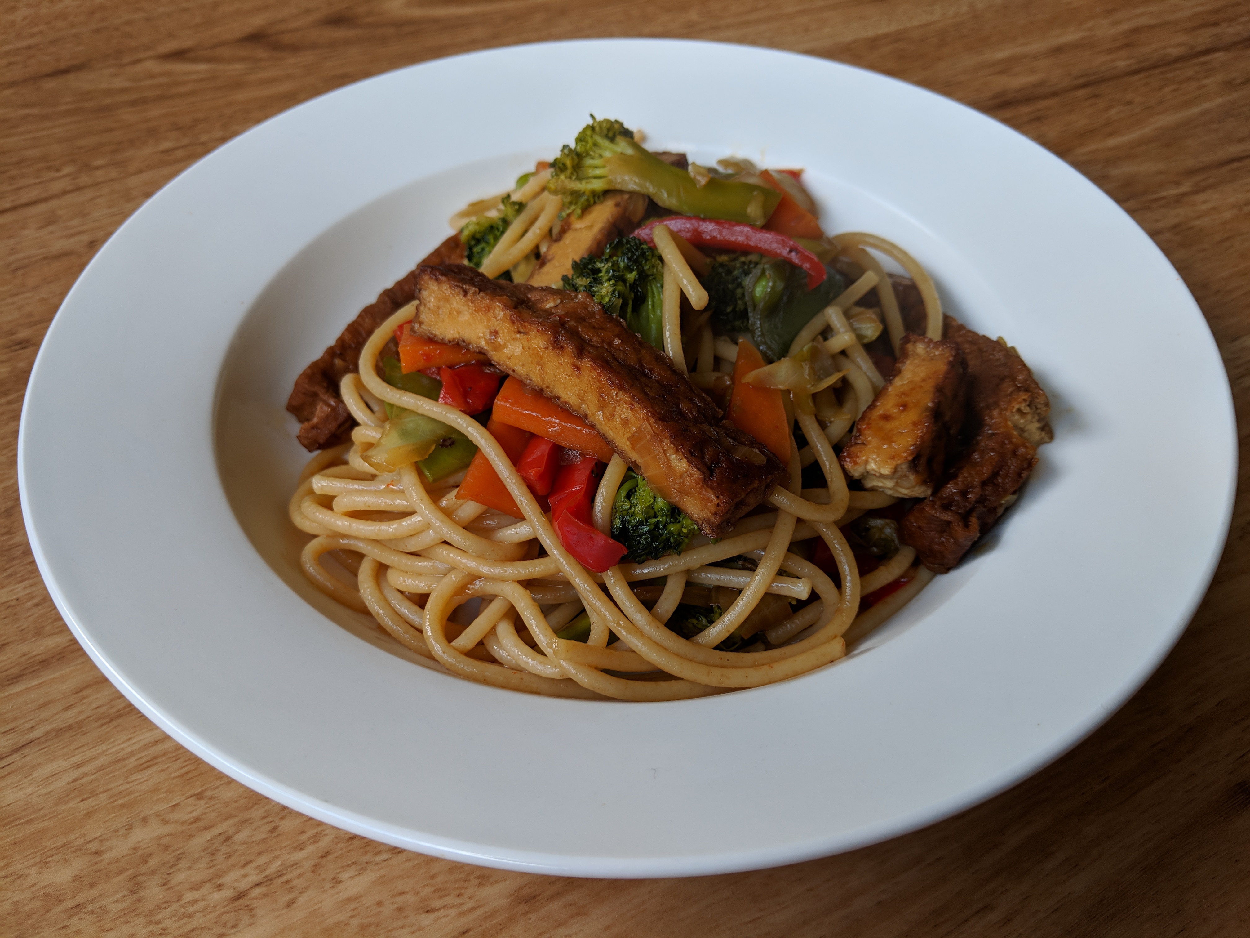 Asian Style Spaghetti