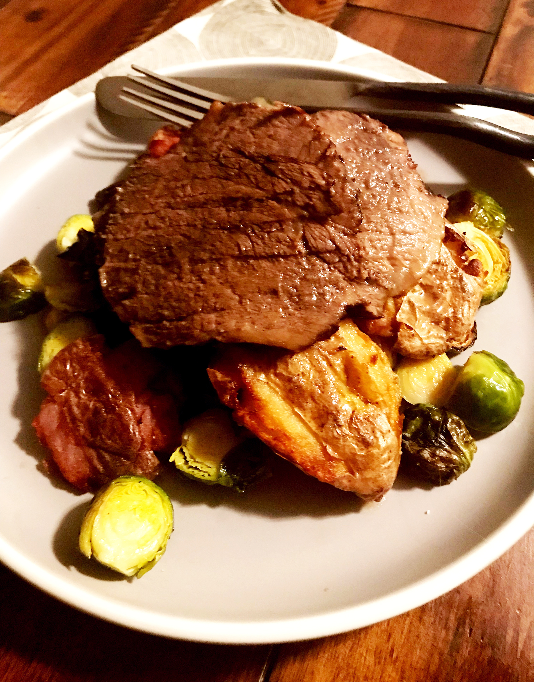 Apple Cider Braised Wagyu Beef Roast